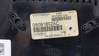 2013 Dodge Dart Instrument Cluster Speedometer Gauges P/N:05091892AE 05091892AC Fits OEM Used Auto Parts - Oemusedautoparts1
