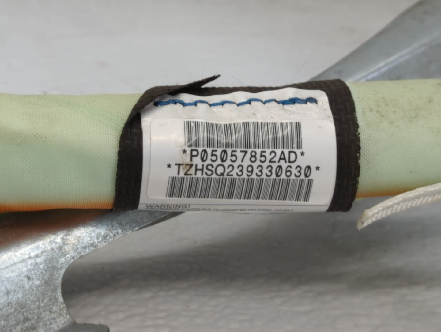 2013-2016 Dodge Dart Passenger Curtain Air Bag Oem - Oemusedautoparts1.com