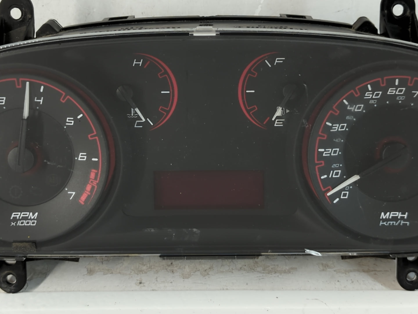 2013 Dodge Dart Instrument Cluster Speedometer Gauges Fits OEM Used Auto Parts - Oemusedautoparts1.com