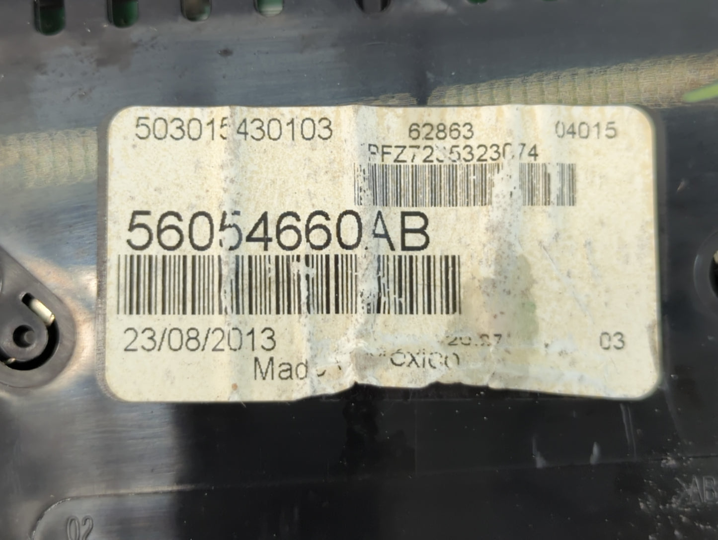 2013 Dodge Dart Instrument Cluster Speedometer Gauges Fits OEM Used Auto Parts - Oemusedautoparts1.com