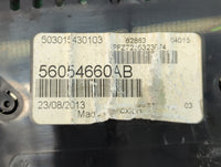 2013 Dodge Dart Instrument Cluster Speedometer Gauges Fits OEM Used Auto Parts - Oemusedautoparts1.com