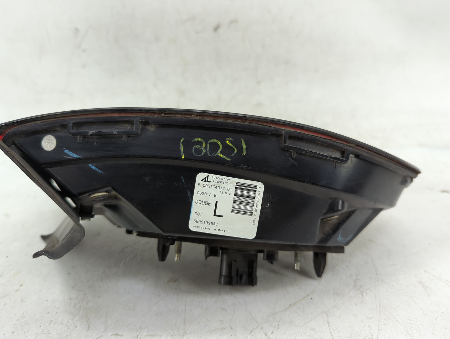 2013-2016 Dodge Dart Driver Left Side Deck Lid Mounted Tail Light - Oemusedautoparts1.com