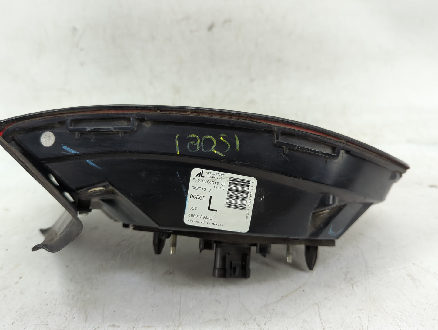2013-2016 Dodge Dart Driver Left Side Deck Lid Mounted Tail Light - Oemusedautoparts1.com