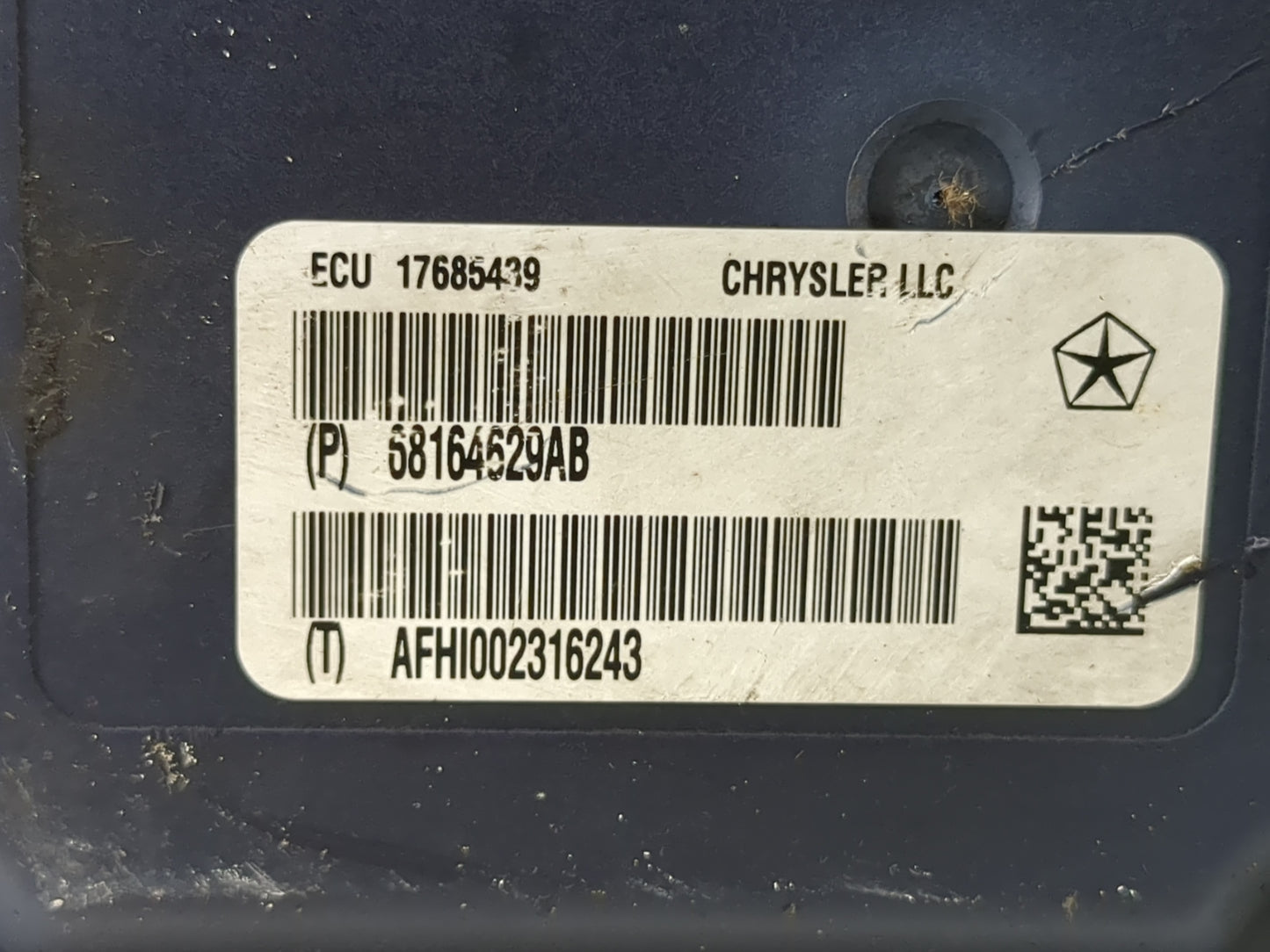 2013 Dodge Durango ABS Pump Control Module Replacement P/N:68164629AB Fits Fits 2014 OEM Used Auto Parts - Oemusedautoparts1