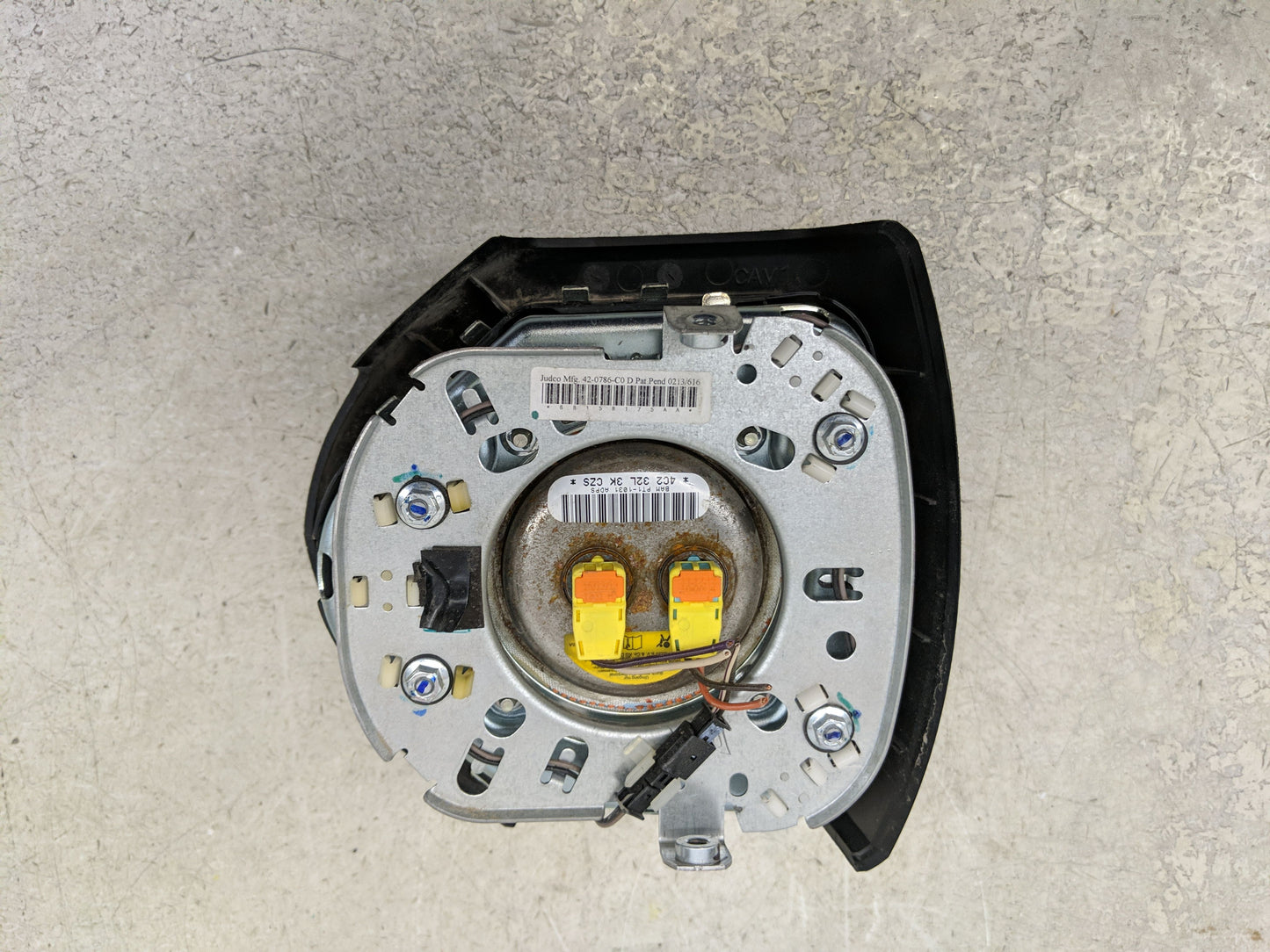 2013 Dodge Durango Air Bag Driver Left Steering Wheel Mounted P/N:P1GS291X9AG Fits OEM Used Auto Parts - Oemusedautoparts1.c
