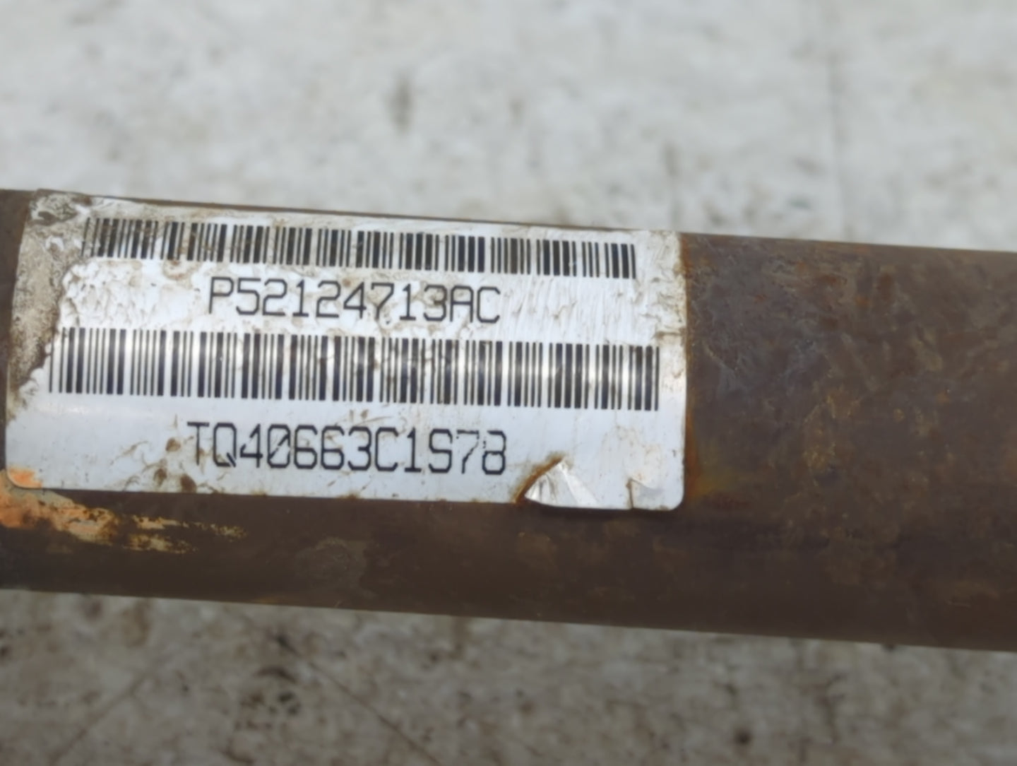 2011-2022 Dodge Durango Axle Shaft Front Driver Cv C/v - Oemusedautoparts1.com