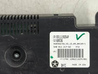 2011-2013 Dodge Durango Climate Control Module Temperature AC/Heater Replacement P/N:55111925AP 5HB011217-62 Fits OEM Used A