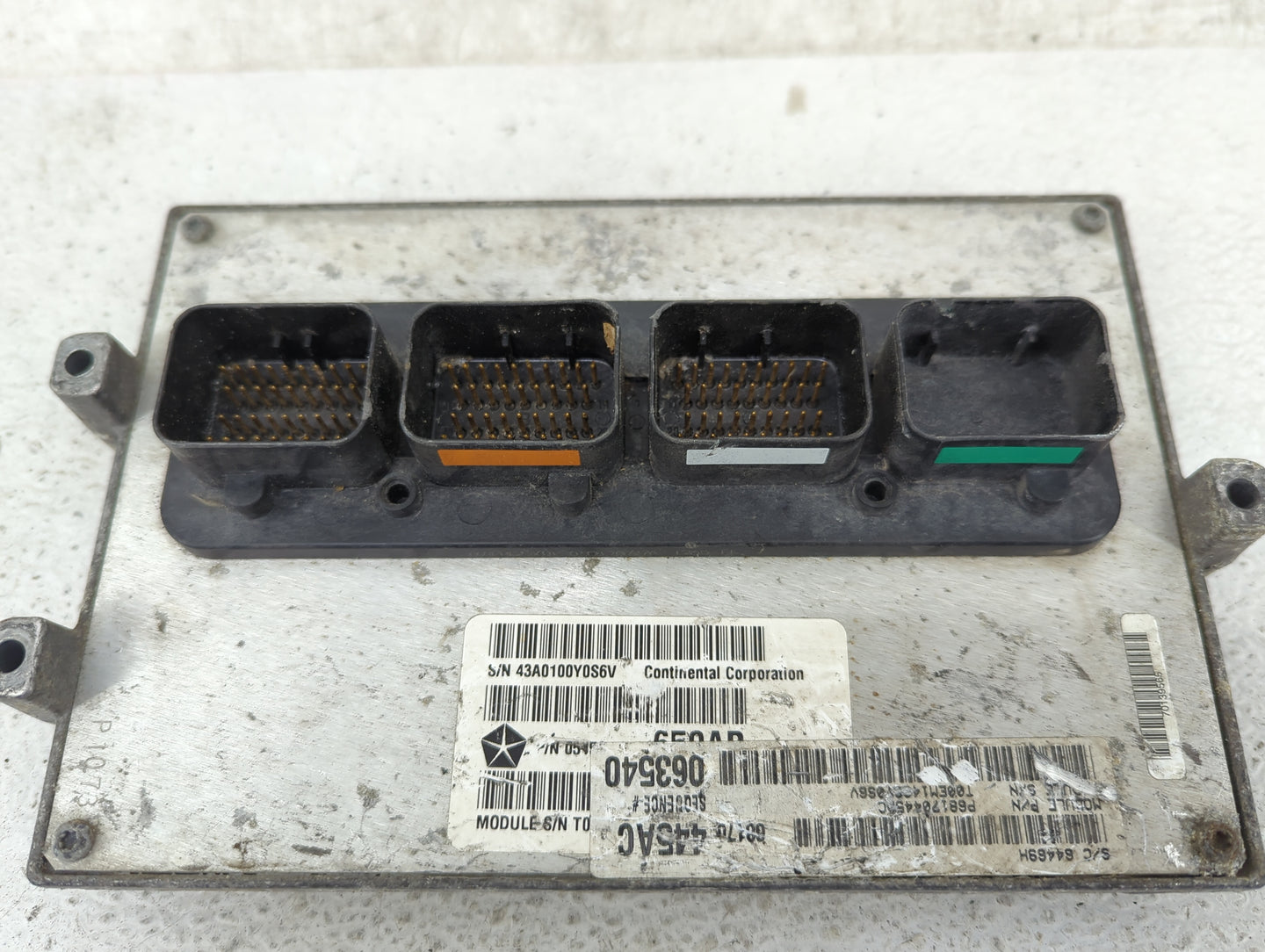 2012-2013 Dodge Durango PCM Engine Control Computer ECU ECM PCU OEM P/N:P68178445AC 68178445AC, 05150635AE Fits Fits 2012 20