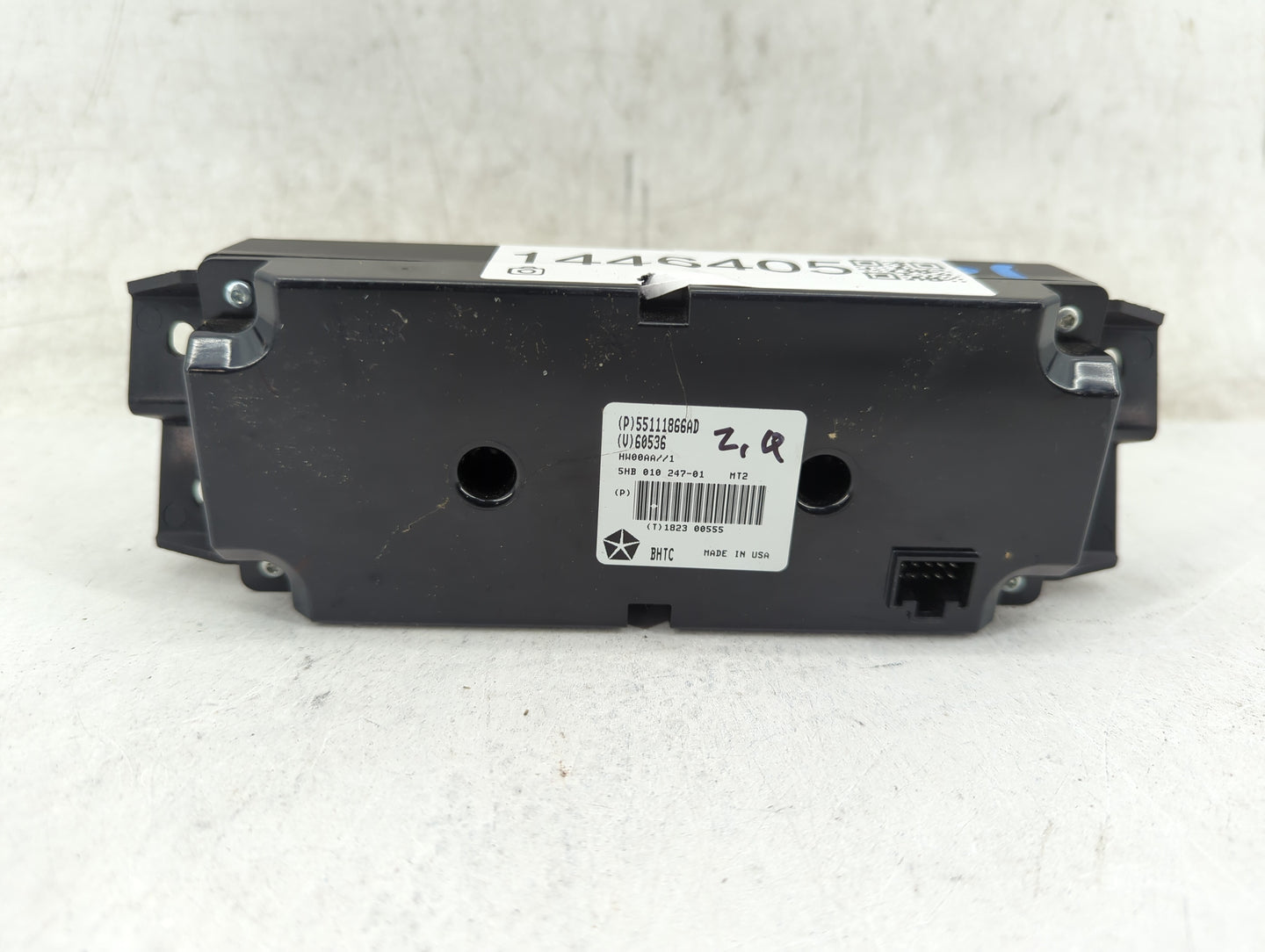 2011-2013 Dodge Durango Climate Control Module Temperature AC/Heater Replacement P/N:55111866AD 5HB01024701 Fits OEM Used Au