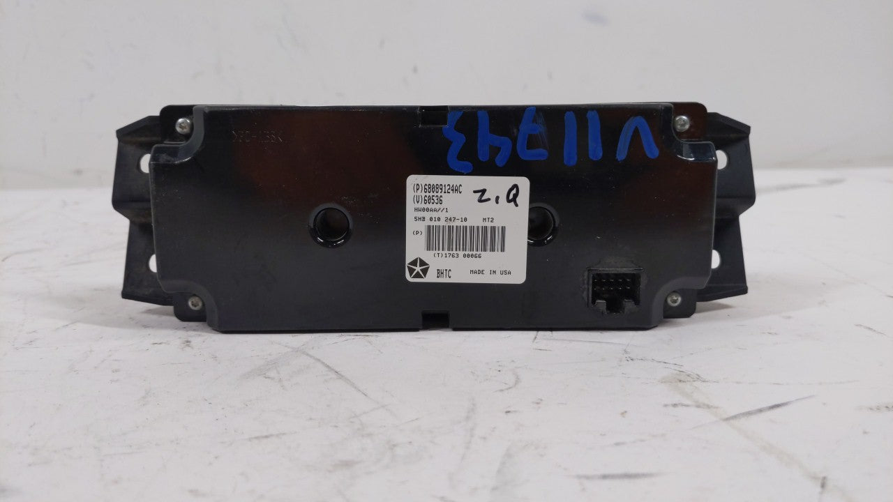 2011-2013 Dodge Durango Climate Control Module Temperature AC/Heater Replacement P/N:68089124AC 55111866AD Fits OEM Used Aut