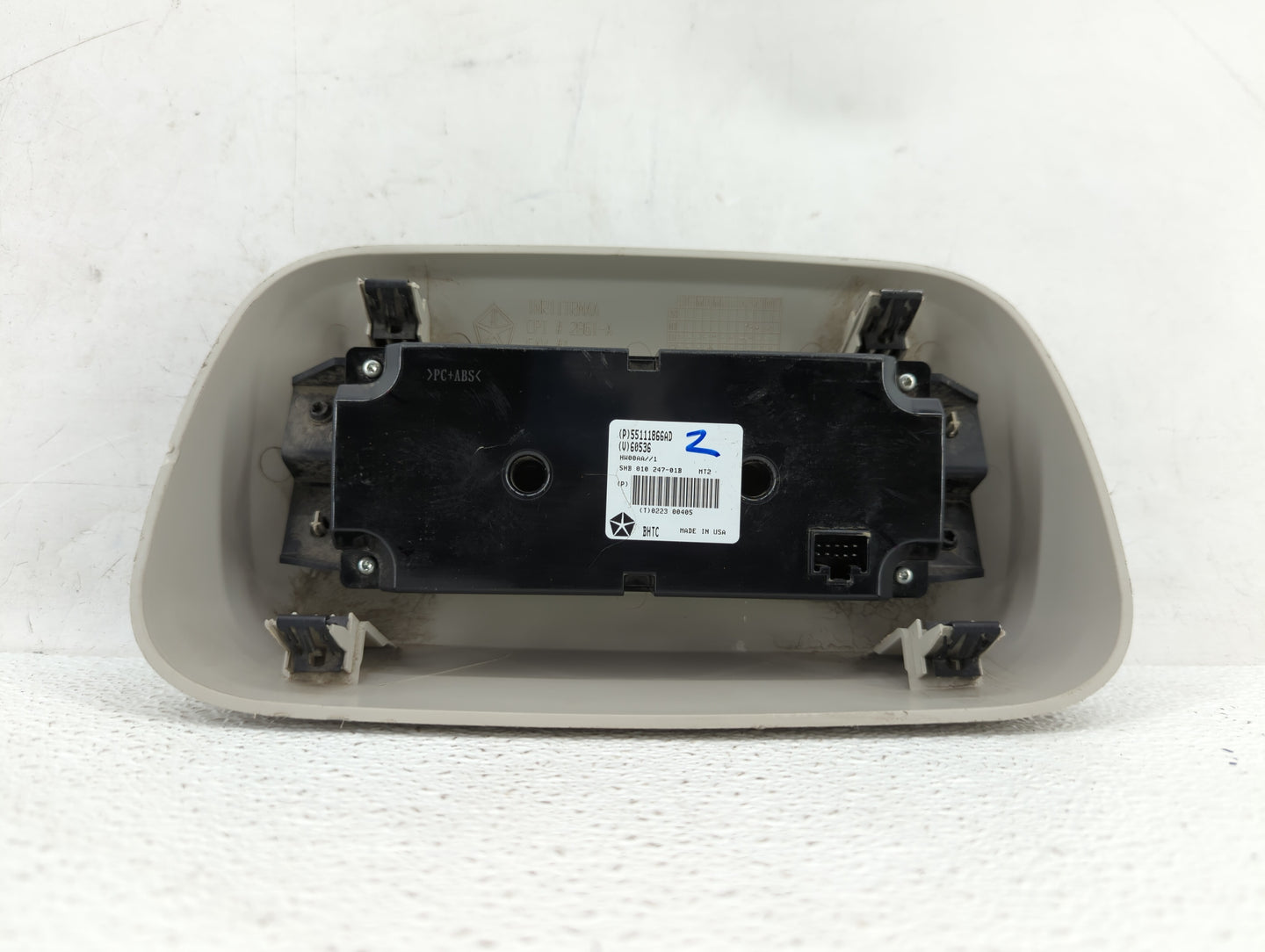 2011-2013 Dodge Durango Climate Control Module Temperature AC/Heater Replacement P/N:55111866AC 68089124AC Fits OEM Used Aut