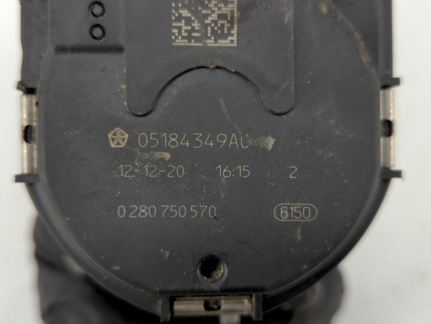 2011-2022 Dodge Durango Throttle Body P/N:05184349AE 05184349AD Fits OEM Used Auto Parts - Oemusedautoparts1.com