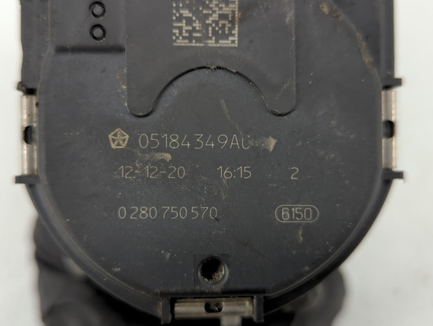 2011-2022 Dodge Durango Throttle Body P/N:05184349AE 05184349AD Fits OEM Used Auto Parts - Oemusedautoparts1.com