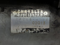 2011-2015 Dodge Durango Car Starter Motor Solenoid OEM Fits Fits 2011 2012 2013 2014 2015 2016 OEM Used Auto Parts - Oemused