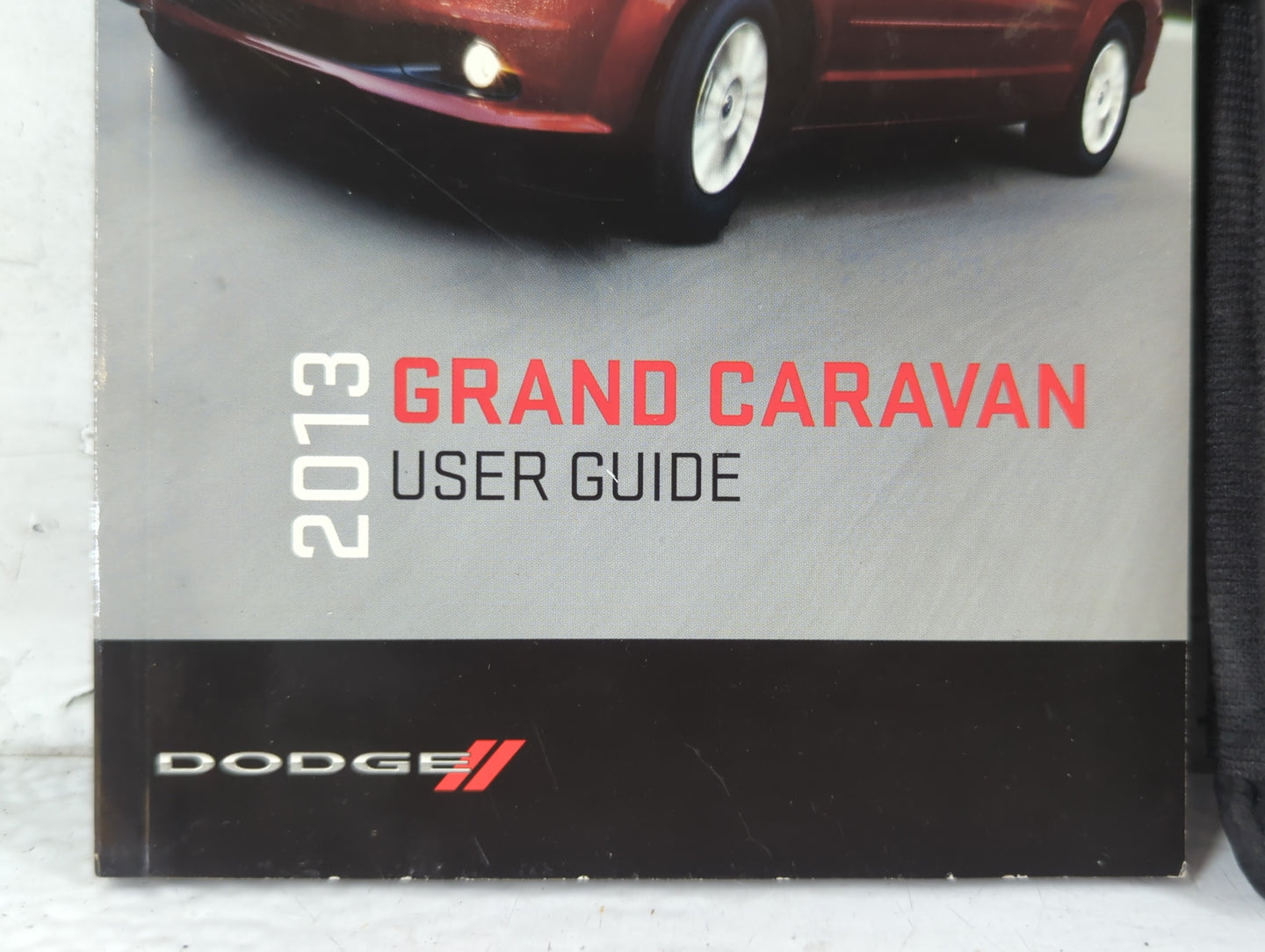 2013 Dodge Grand Caravan Owners Manual Book Guide OEM Used Auto Parts - Oemusedautoparts1.com