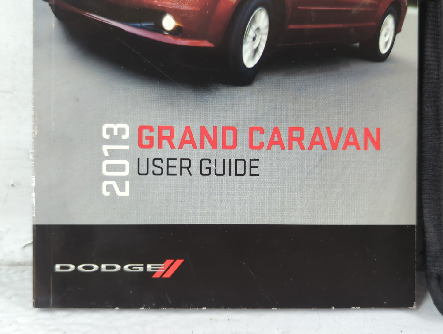 2013 Dodge Grand Caravan Owners Manual Book Guide OEM Used Auto Parts - Oemusedautoparts1.com
