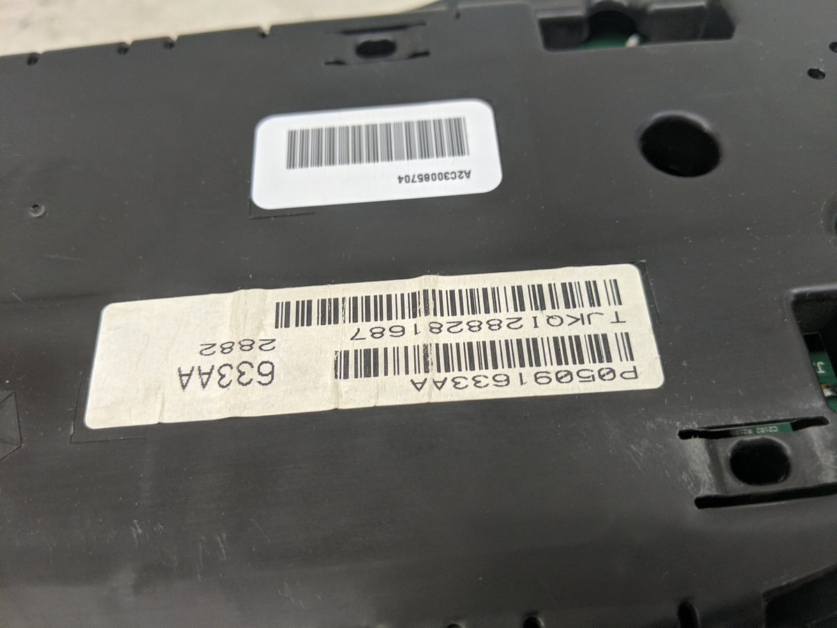 2013 Dodge Grand Caravan Instrument Cluster Speedometer Gauges P/N:P05091633AA Miles:244K Fits OEM Used Auto Parts - Oemused