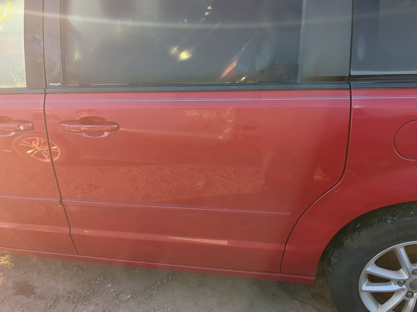 2008-2020 Dodge Grand Caravan Driver Rear Door Oem - Oemusedautoparts1.com