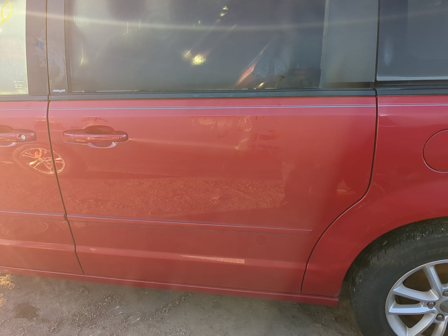 2008-2020 Dodge Grand Caravan Driver Rear Door Oem - Oemusedautoparts1.com