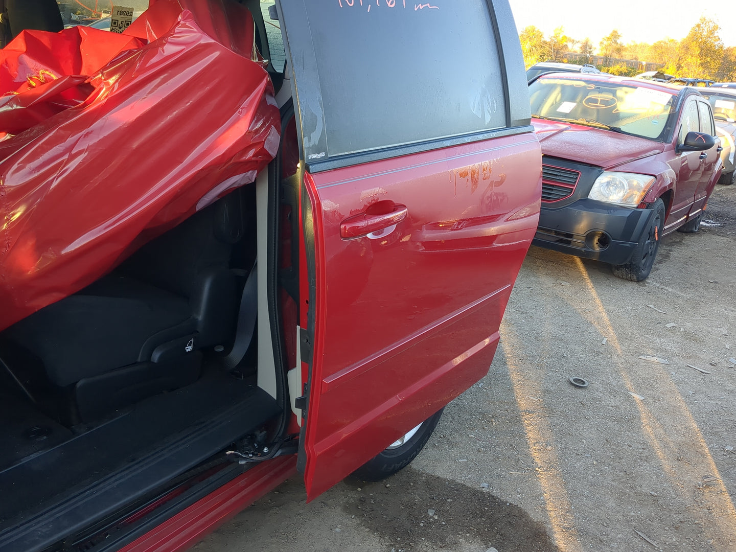 2008-2020 Dodge Grand Caravan Driver Rear Door Oem 1215717 - Oemusedautoparts1.com