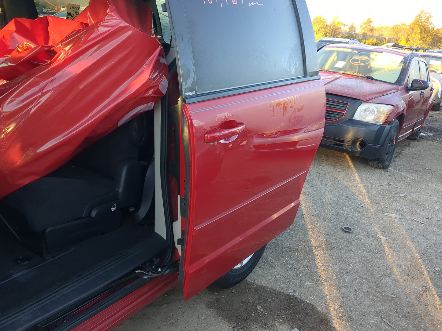 2008-2020 Dodge Grand Caravan Driver Rear Door Oem 1215717 - Oemusedautoparts1.com