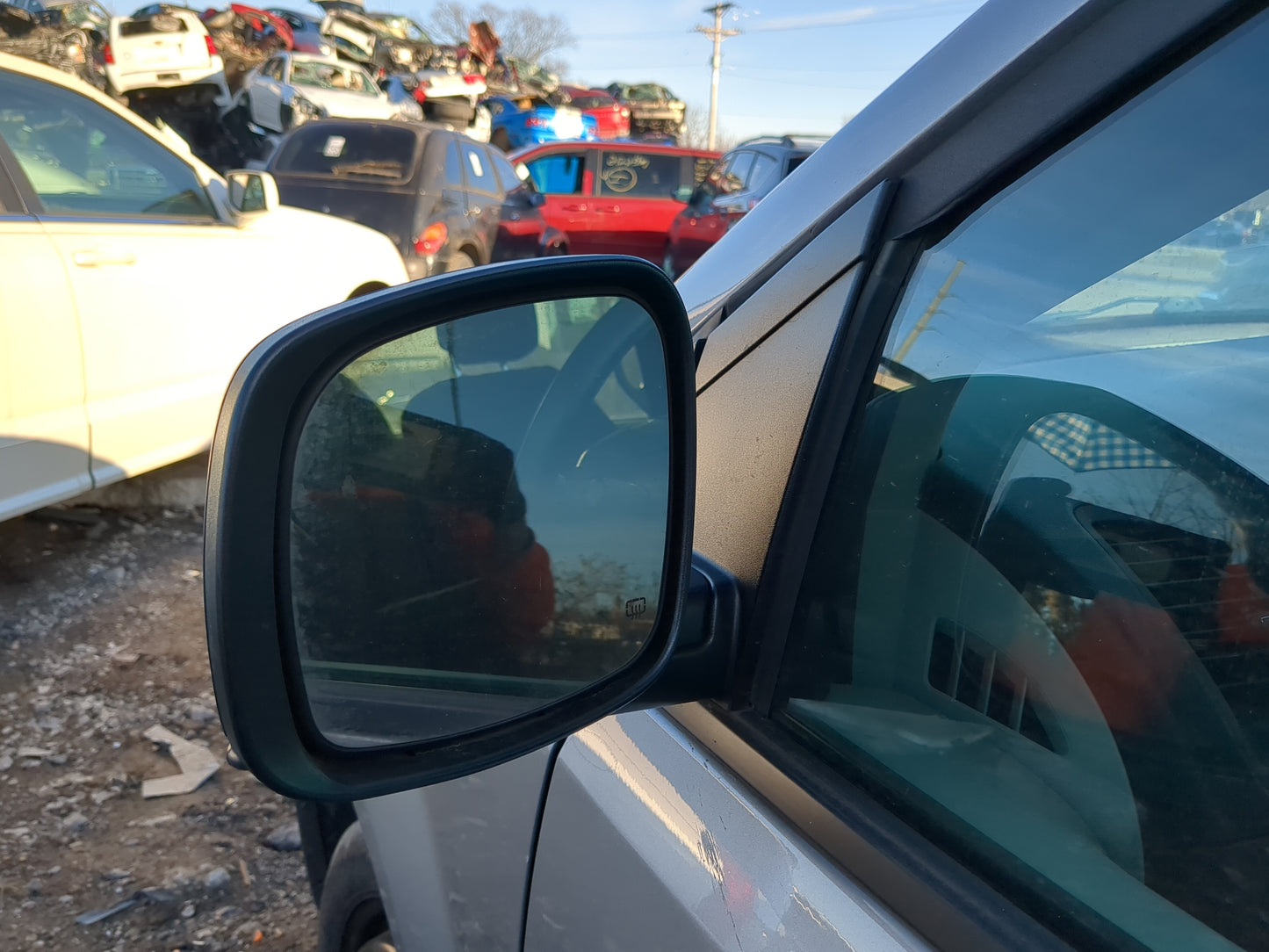 2011-2020 Dodge Grand Caravan Side Mirror Replacement Driver Left View Door Mirror Fits OEM Used Auto Parts - Oemusedautopar