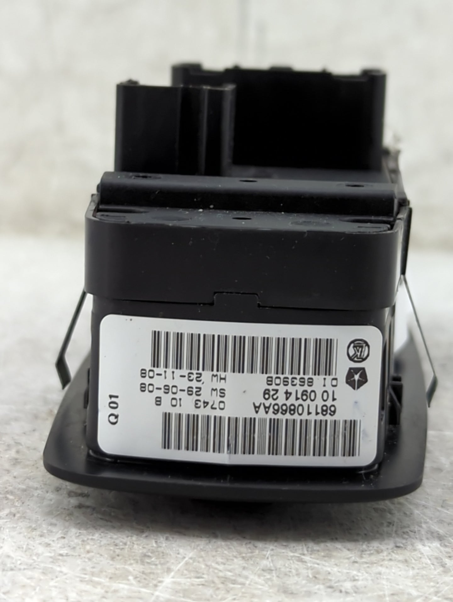 2012-2016 Dodge Grand Caravan Master Power Window Switch Replacement Driver Side Left P/N:68110866AA Fits OEM Used Auto Part