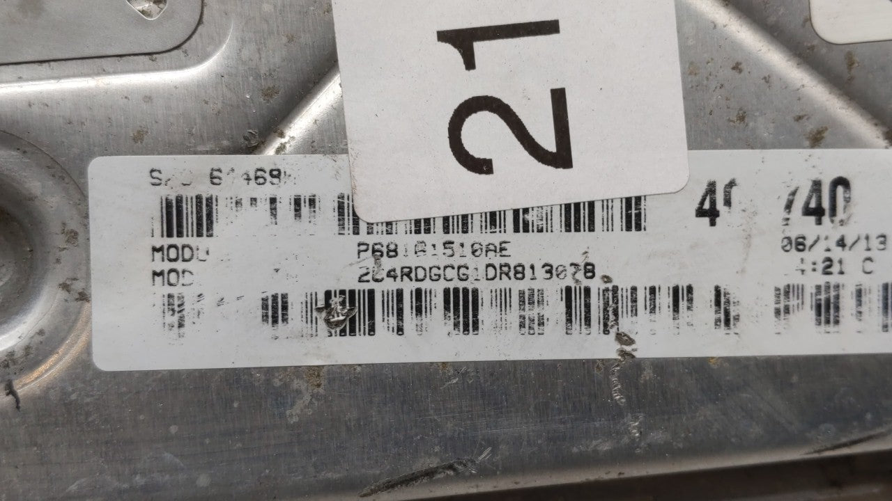 2013 Dodge Grand Caravan PCM Engine Control Computer ECU ECM PCU OEM P/N:P05150724AC P68161510AD, P68161510AE, P68161510AC F