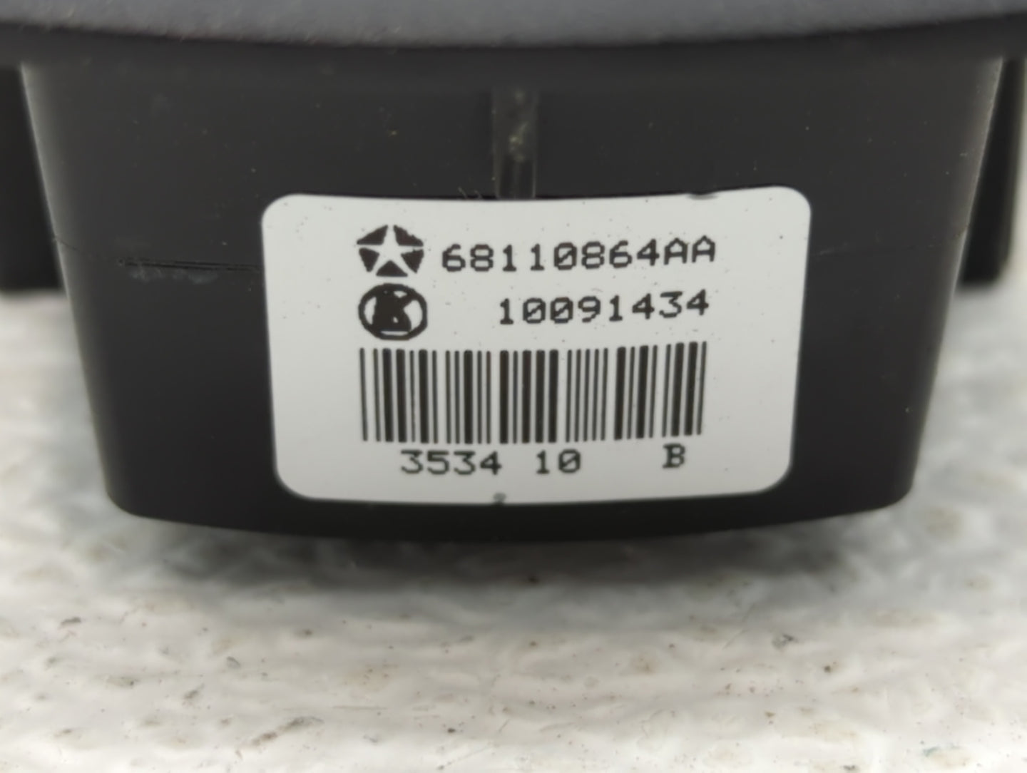 2013 Dodge Grand Caravan Passenger Right Power Window Switch 68110864aa - Oemusedautoparts1.com