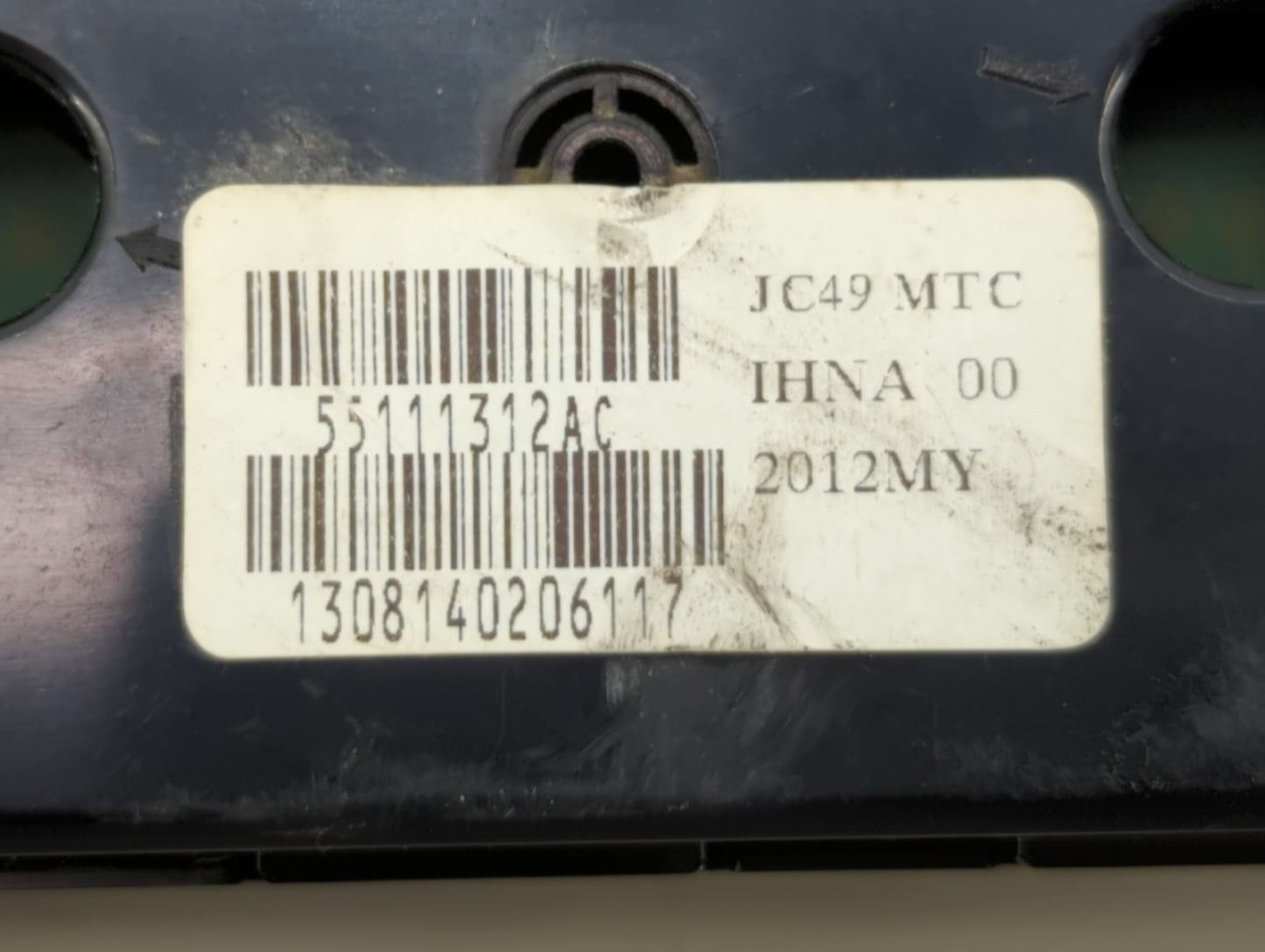 2012-2020 Dodge Grand Caravan Climate Control Module Temperature AC/Heater Replacement P/N:55111312AC P55111240AK Fits OEM U