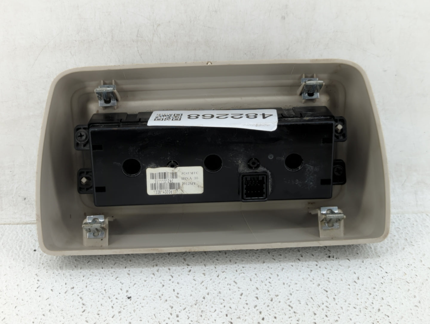 2012-2020 Dodge Grand Caravan Climate Control Module Temperature AC/Heater Replacement P/N:55111312AC P55111240AK Fits OEM U