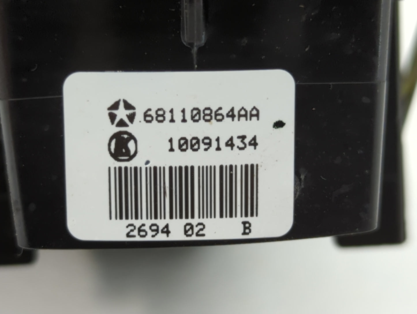 2013 Dodge Grand Caravan Passenger Right Power Window Switch 68110864aa - Oemusedautoparts1.com
