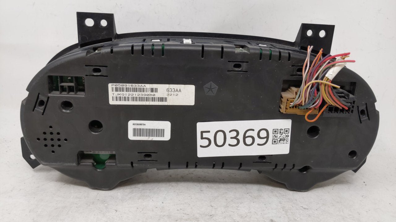 2013 Dodge Grand Caravan Instrument Cluster Speedometer Gauges P/N:P05091633AA Fits OEM Used Auto Parts - Oemusedautoparts1.