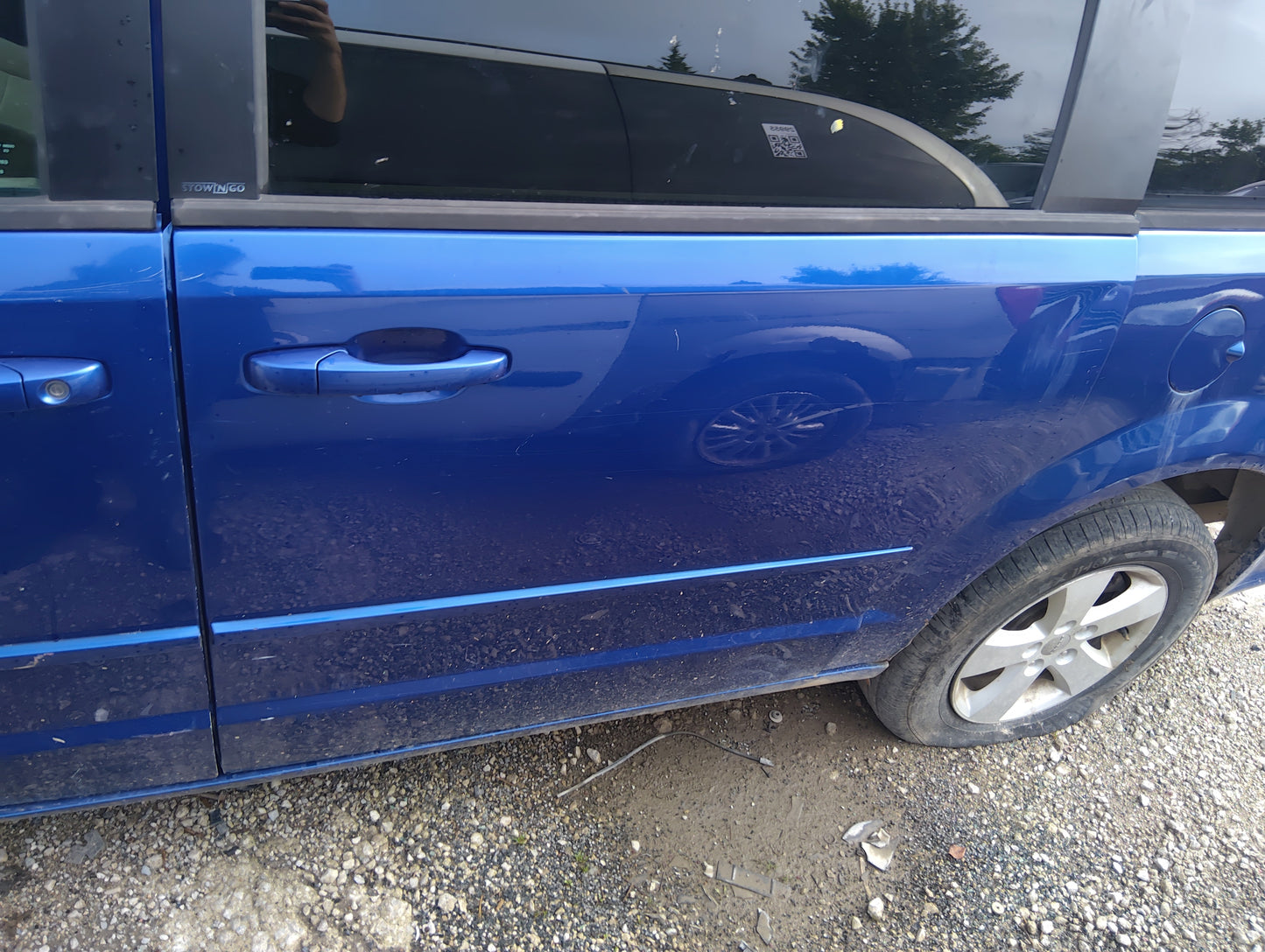 2008-2020 Dodge Grand Caravan Driver Rear Door Oem 5042613 - Oemusedautoparts1.com