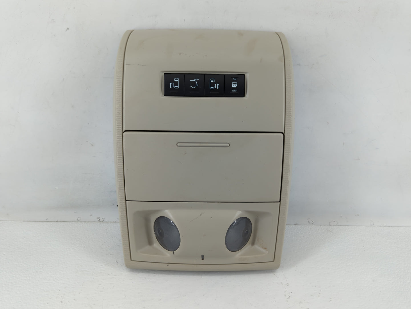 2013 Dodge Grand Caravan Overhead Roof Console - Oemusedautoparts1.com