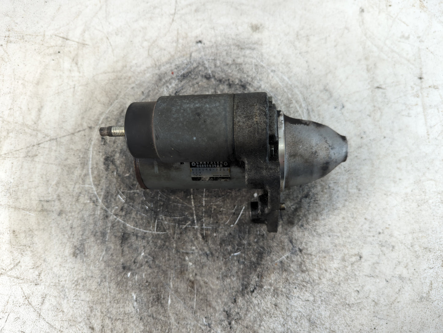 2011-2020 Dodge Grand Caravan Car Starter Motor Solenoid OEM P/N:428000-7200 04801839AB Fits OEM Used Auto Parts - Oemusedau