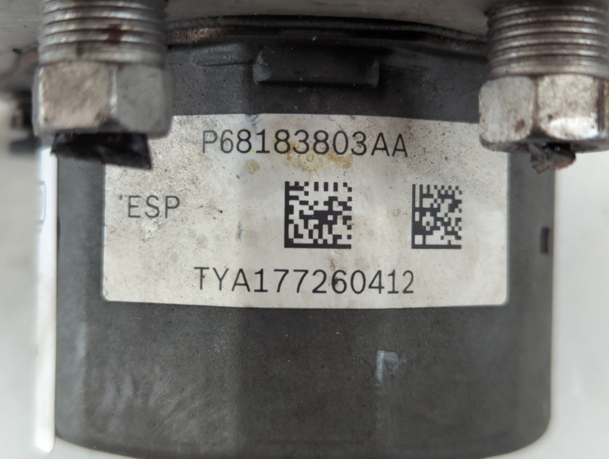 2013 Dodge Grand Caravan Anti-Lock Brake ABS Pump Module Actuator OEM P/N:P68183803AA Fits OEM Used Auto Parts - Oemusedauto