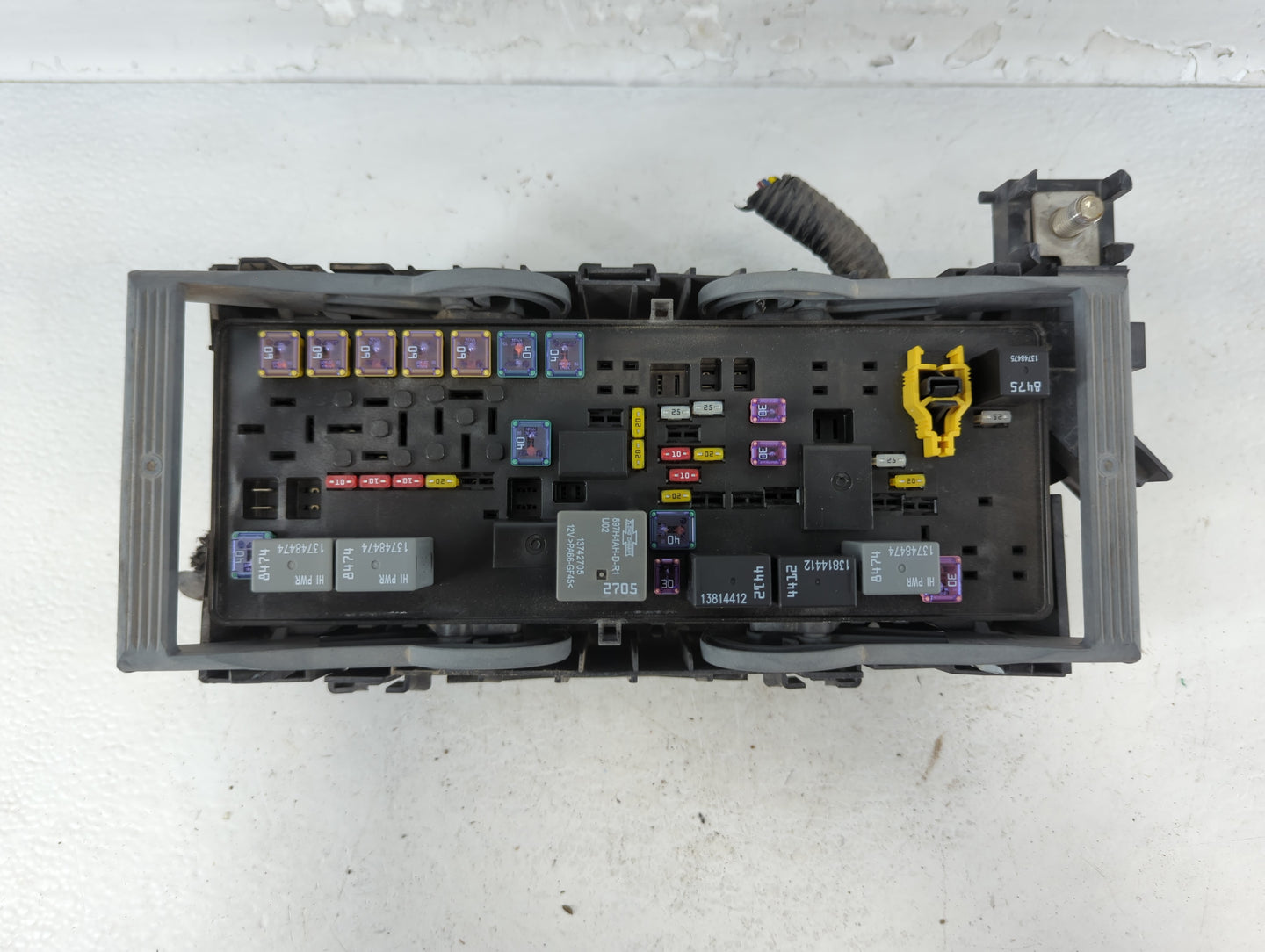 2013 Dodge Journey Fusebox Fuse Box Relay Module Tipm 68143317ad - Oemusedautoparts1.com