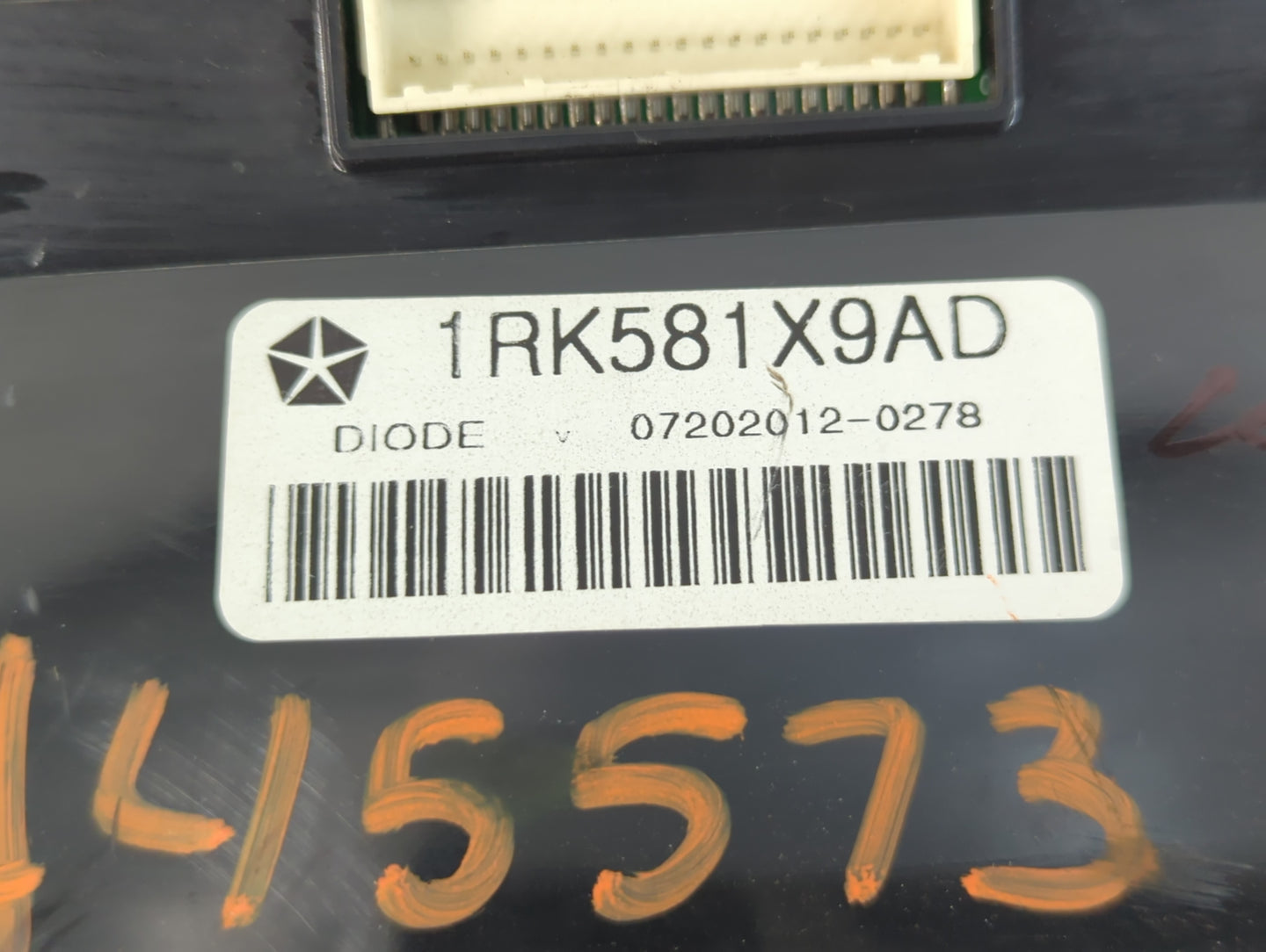 2011-2017 Dodge Journey Climate Control Module Temperature AC/Heater Replacement P/N:1RK581X9AD Fits OEM Used Auto Parts - O