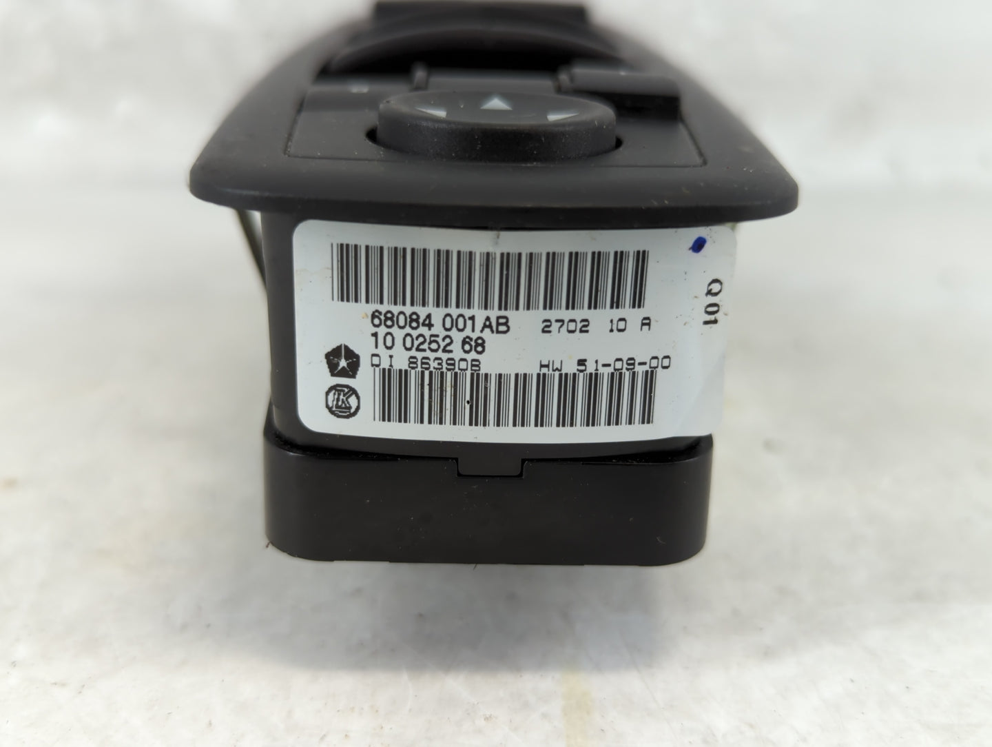 2013 Dodge Journey Master Power Window Switch Replacement Driver Side Left P/N:68084001AB Fits OEM Used Auto Parts - Oemused