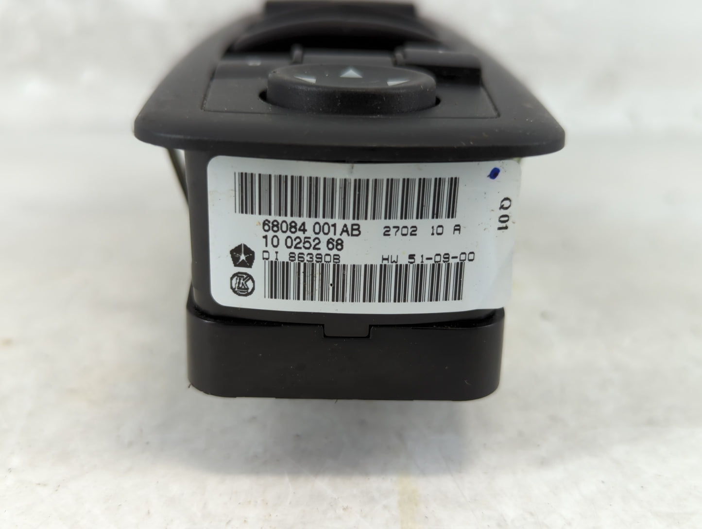 2013 Dodge Journey Master Power Window Switch Replacement Driver Side Left P/N:68084001AB Fits OEM Used Auto Parts - Oemused