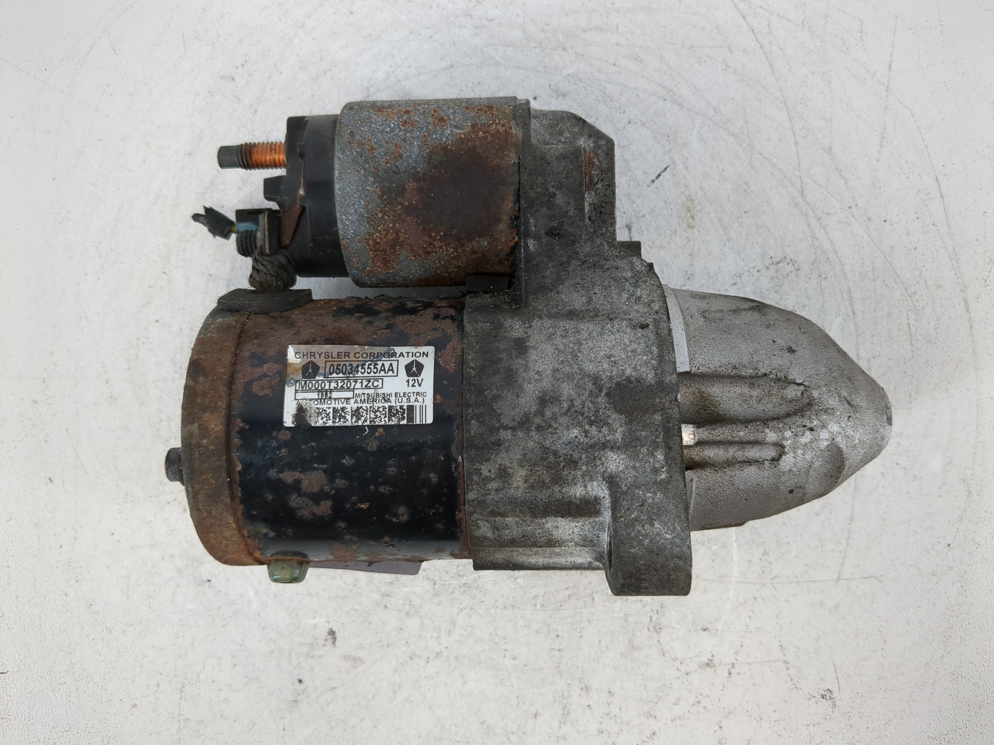 2009-2020 Dodge Journey Car Starter Motor Solenoid OEM P/N:05034555AA Fits OEM Used Auto Parts - Oemusedautoparts1.com