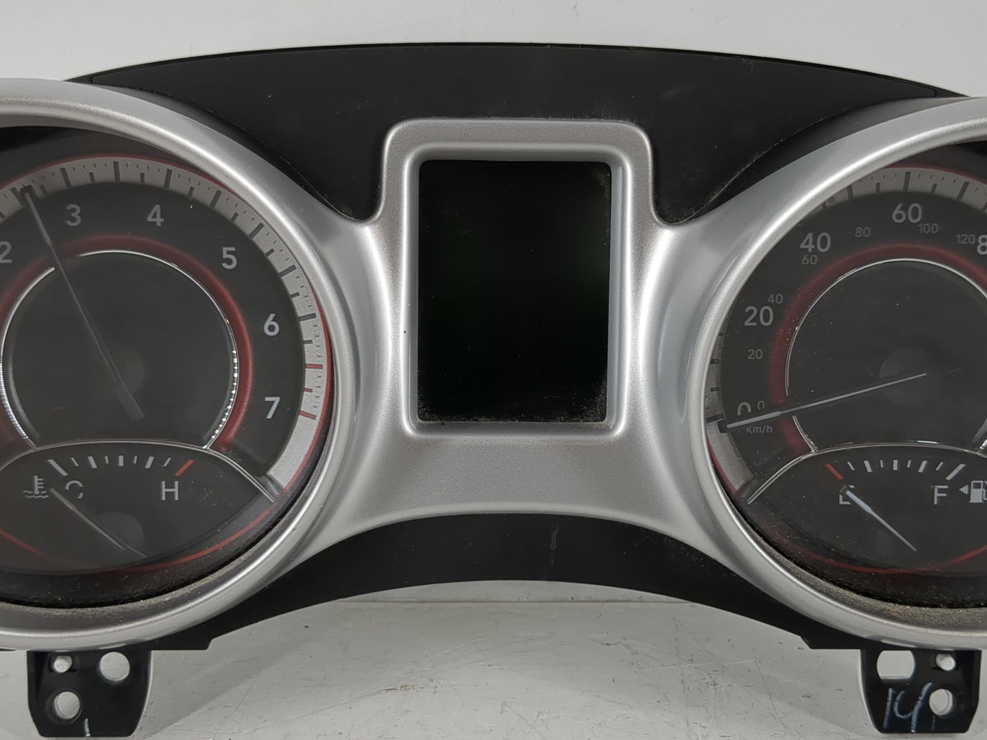 2013 Dodge Journey Instrument Cluster Speedometer Gauges P/N:05091537AD Fits OEM Used Auto Parts - Oemusedautoparts1.com