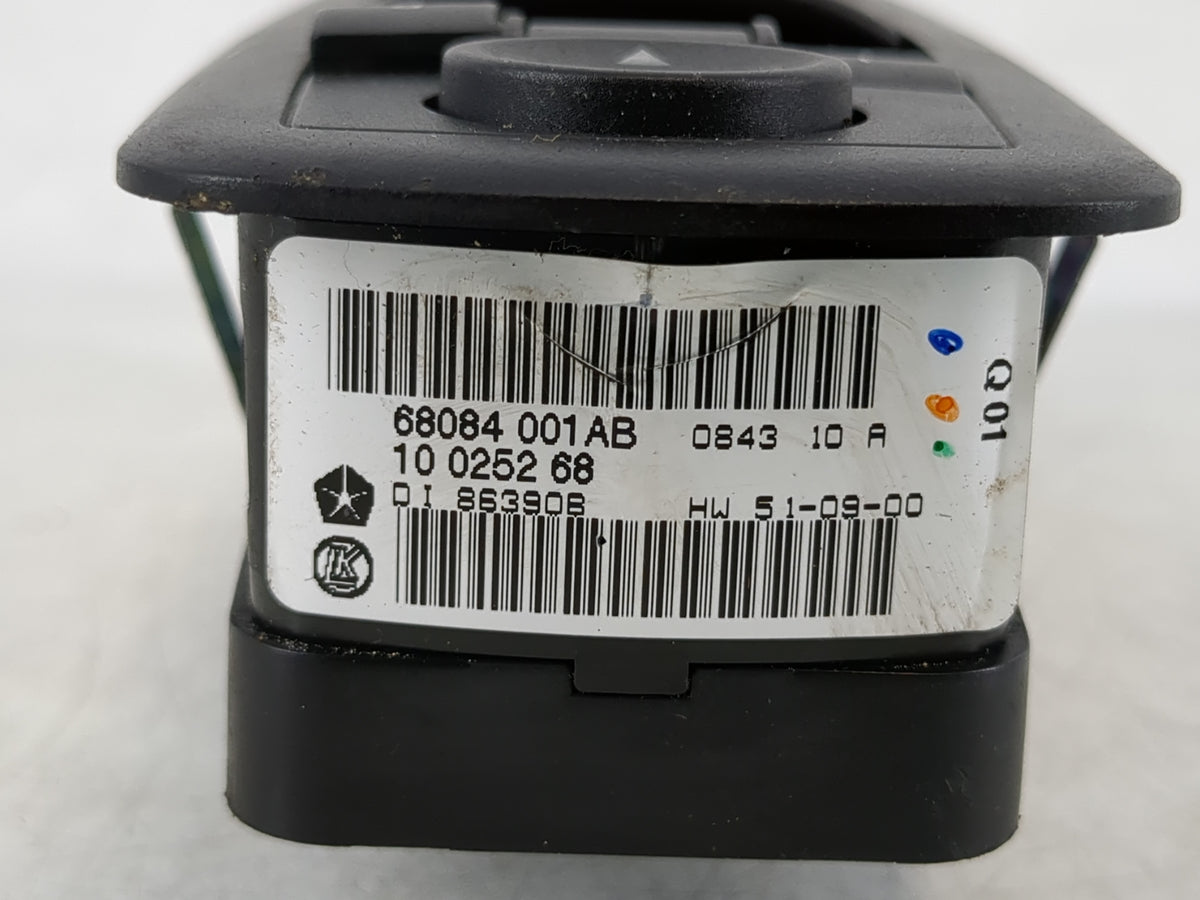 2011-2016 Dodge Journey Master Power Window Switch Replacement Driver Side Left P/N:68084001AB Fits OEM Used Auto Parts - Oe