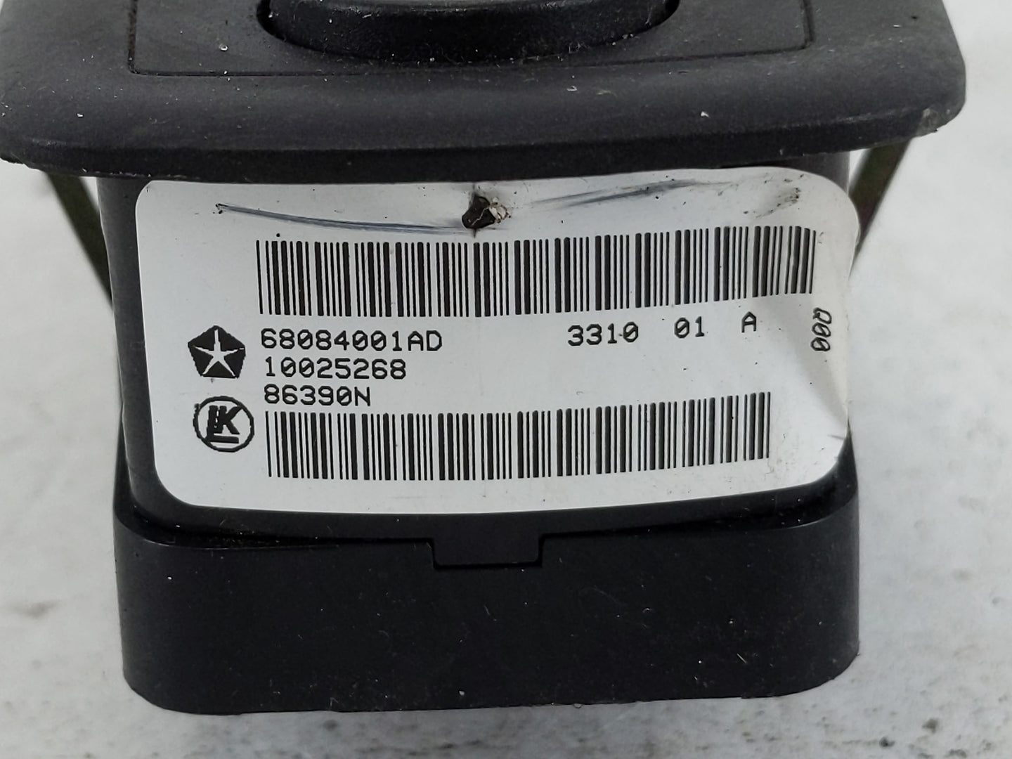 2013 Dodge Journey Master Power Window Switch Replacement Driver Side Left P/N:68084001AD Fits OEM Used Auto Parts - Oemused
