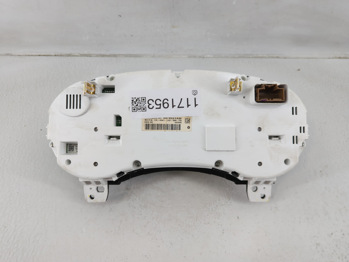 2013 Dodge Journey Instrument Cluster Speedometer Gauges P/N:05091537AD Fits OEM Used Auto Parts - Oemusedautoparts1.com