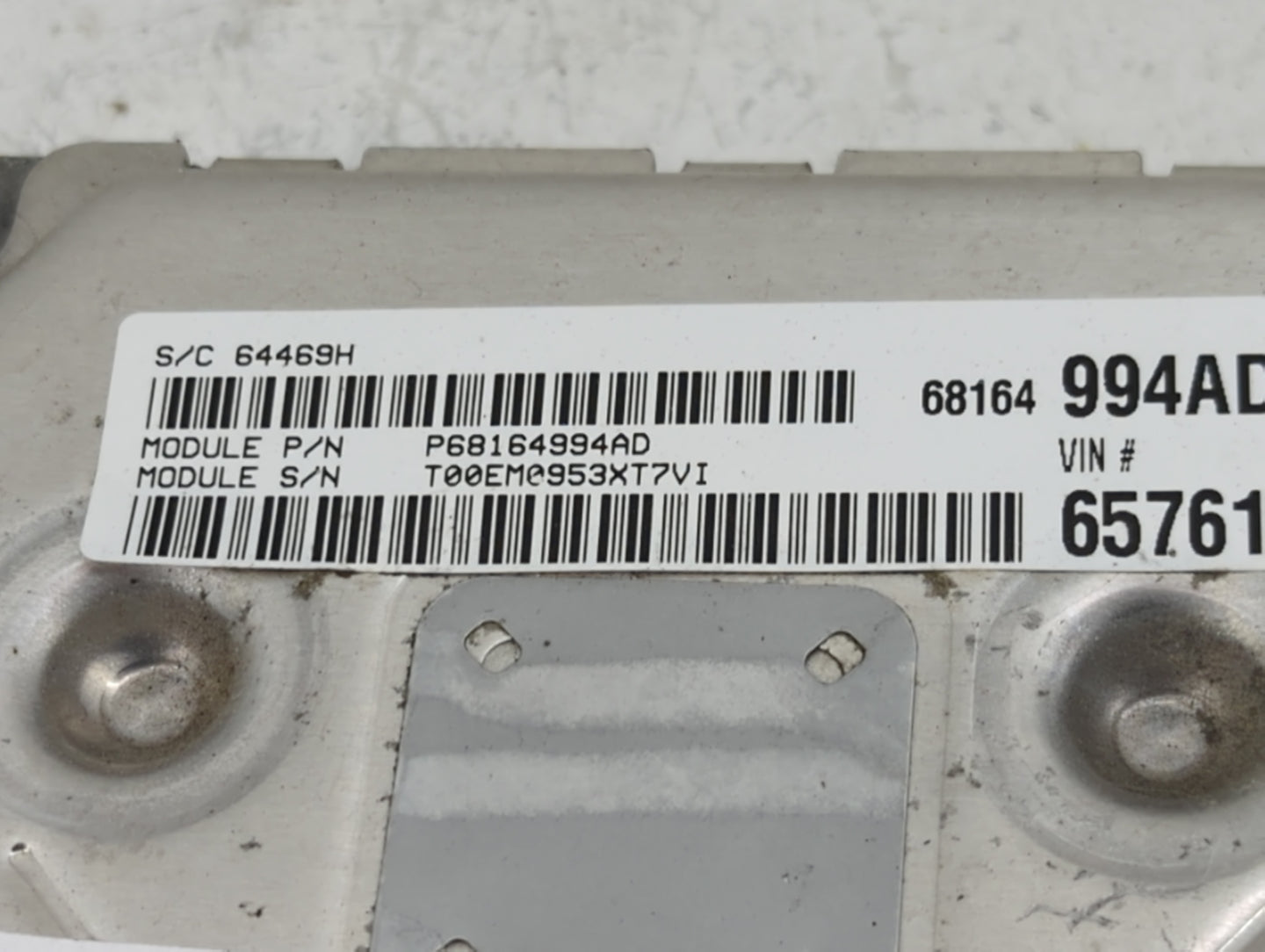 2013 Dodge Journey PCM Engine Control Computer ECU ECM PCU OEM P/N:P05150721AC Fits OEM Used Auto Parts - Oemusedautoparts1.