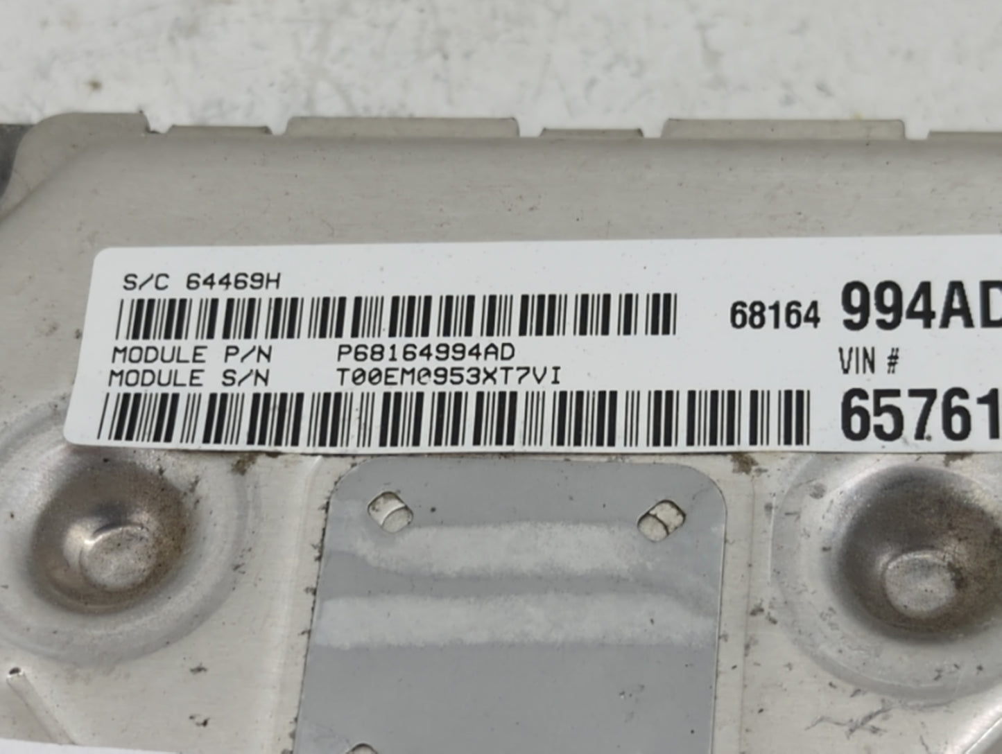 2013 Dodge Journey PCM Engine Control Computer ECU ECM PCU OEM P/N:P05150721AC Fits OEM Used Auto Parts - Oemusedautoparts1.