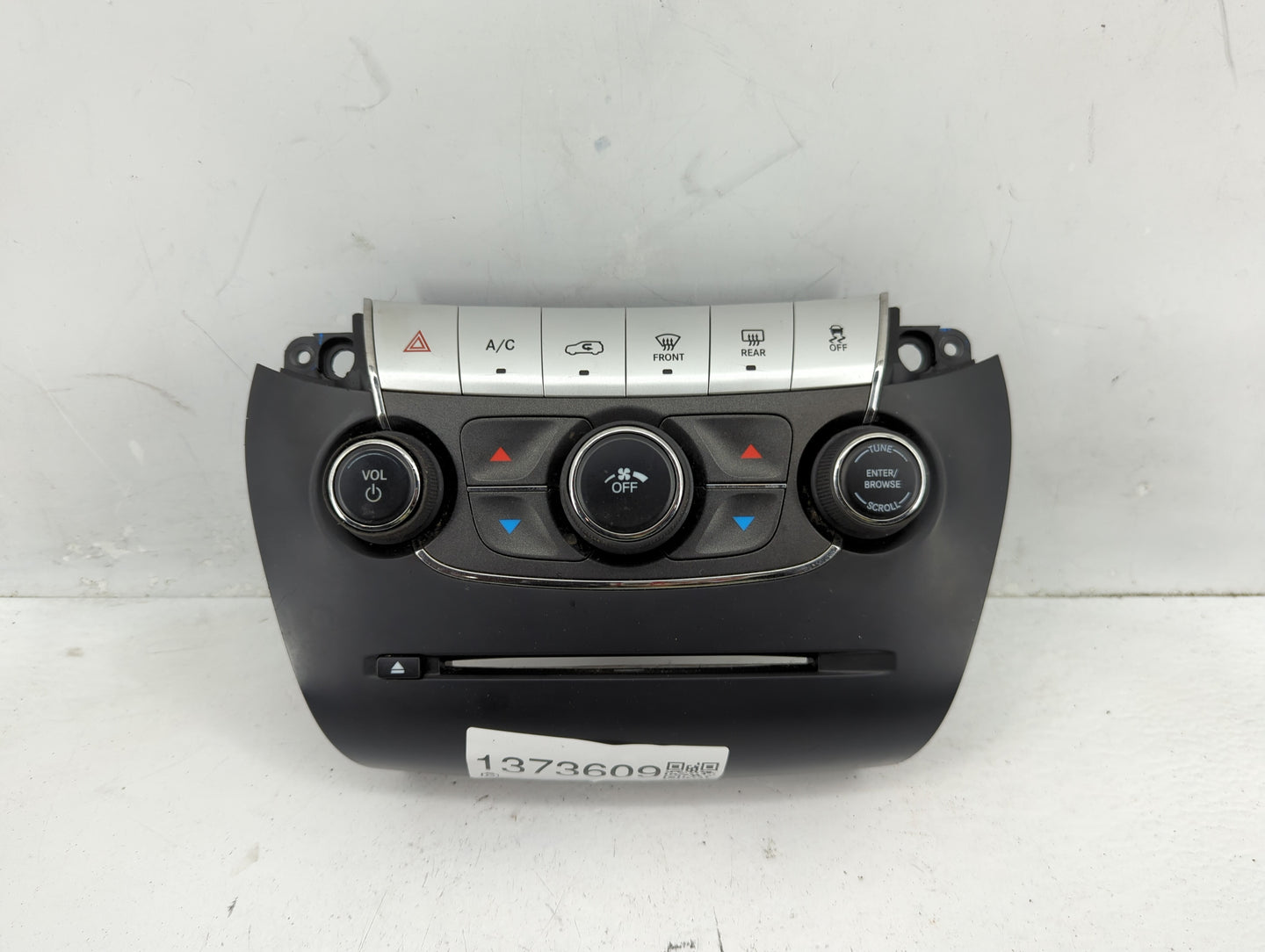 2011-2017 Dodge Journey Climate Control Module Temperature AC/Heater Replacement P/N:1RK581X9AD Fits OEM Used Auto Parts - O