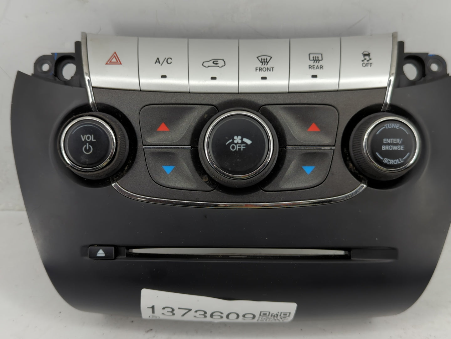 2011-2017 Dodge Journey Climate Control Module Temperature AC/Heater Replacement P/N:1RK581X9AD Fits OEM Used Auto Parts - O